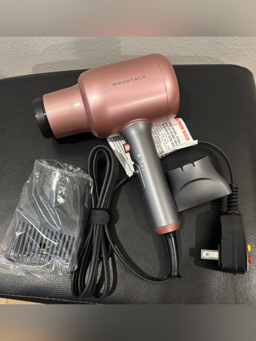 Wavytalk Hair Dryer Blown Away Ionic Hair Dryer Curly Hair *MISSING DIFFUSER